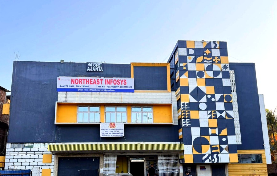 North East Infosys office building at Ajanta Hall, Jorhat